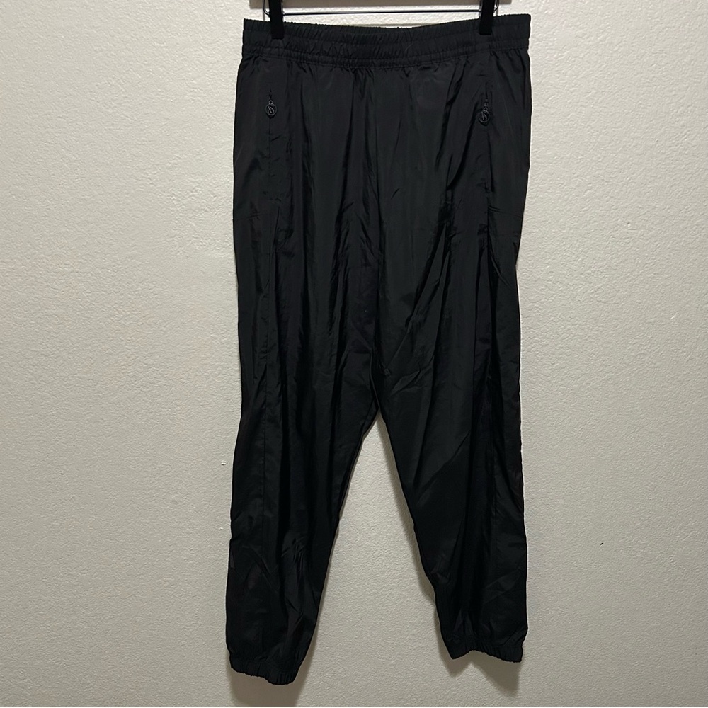 NWT Victoria’s Secret Black Track Pants Joggers Size Large Streetwear